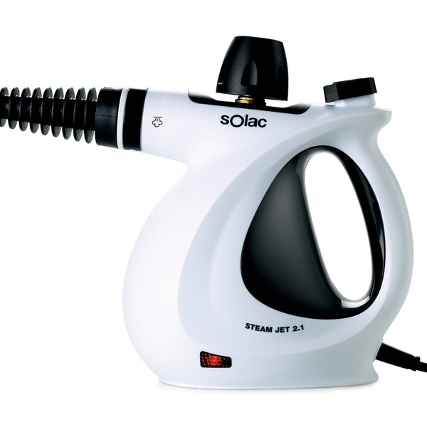 Steam jet 2.1 Limpiador a vapor porttil 0 35 L 1050 W Negro  Blanco