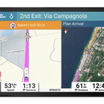 Camper 1095 navegador Fijo 25 6 cm (10.1") IPS Pantalla tctil 554 g Negro