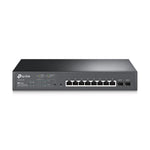 JetStream TL-SG2210MP switch Gestionado L2/L2+ Gigabit Ethernet (10/100/1000) Energa sobre Ethernet (PoE) 1U Negro