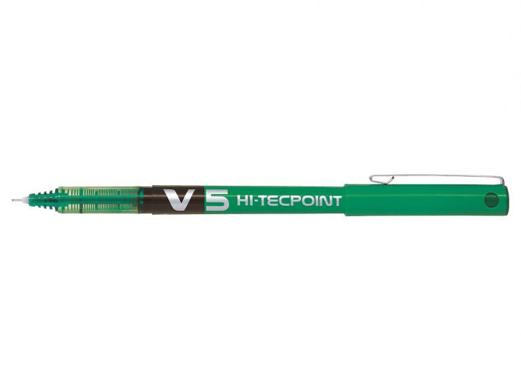 Hi-Tecpoint V5 Verde Bolgrafo 1 pieza(s)