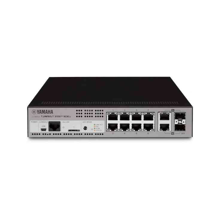 SWR2311P-10G Gestionado L2 10G Ethernet (100/1000/10000) Energa sobre Ethernet (PoE) Negro  Plata