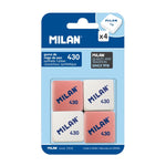 BMM9215 goma Caucho Rosa  Blanco 4 pieza(s)