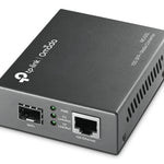 Omada MC420L convertidor de medio 10000 Mbit/s Multimodo  Monomodo Negro