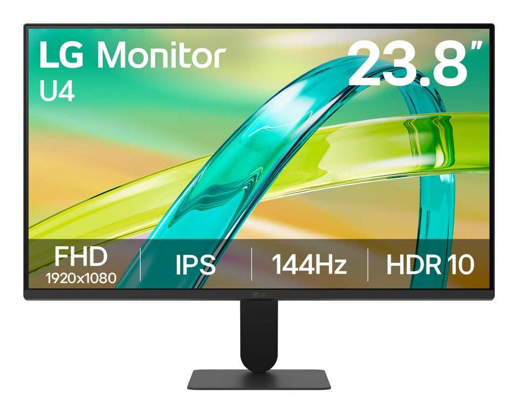 24U411B-B pantalla para PC 60 5 cm (23.8") 1920 x 1080 Pixeles Full HD LCD Negro