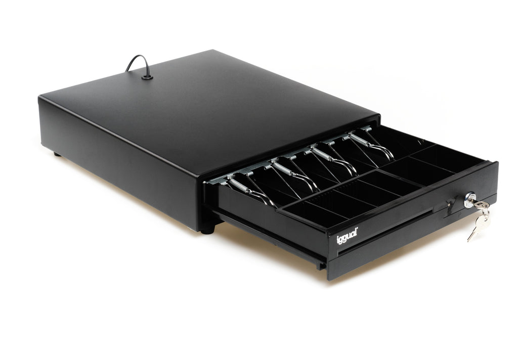 Cajn Portamonedas IRON-15 37cm 4+8 negro