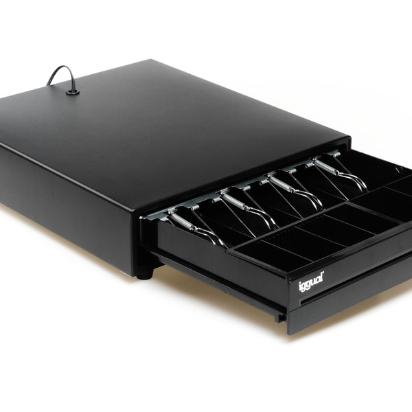 Cajn Portamonedas IRON-15 37cm 4+8 negro