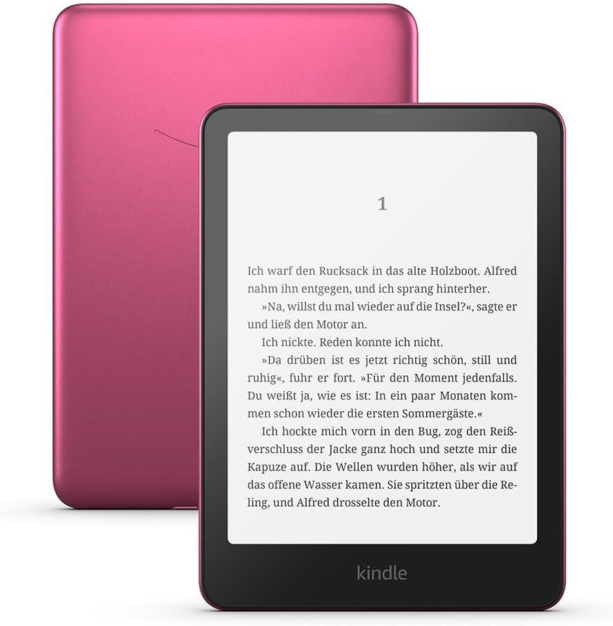 Kindle Paperwhite Signature Edition lectore de e-book Pantalla tctil 32 GB Wifi Negro  Rosa