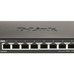 DGS-1100-08V2 Gestionado L2 Gigabit Ethernet (10/100/1000) Negro
