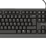 Primo teclado Universal USB QWERTY Espaol Negro