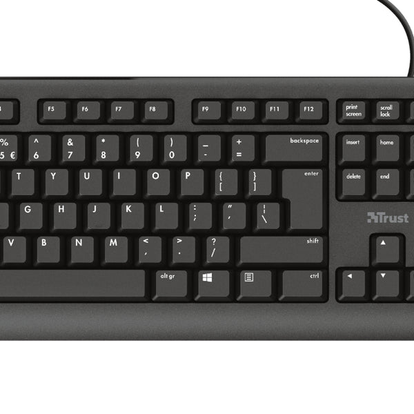 Primo teclado Universal USB QWERTY Espaol Negro