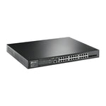 JetStream TL-SG3428MP switch Gestionado L2+ Gigabit Ethernet (10/100/1000) Energa sobre Ethernet (PoE) 1U Negro