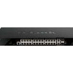 DGS-1520-28 switch Gestionado L3 10G Ethernet (100/1000/10000) 1U Negro
