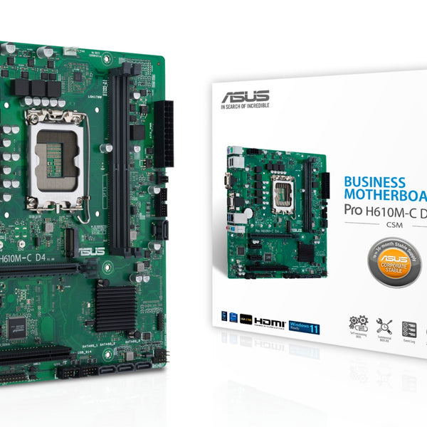 PRO H610M-C D4-CSM Intel H610 LGA 1700 micro ATX