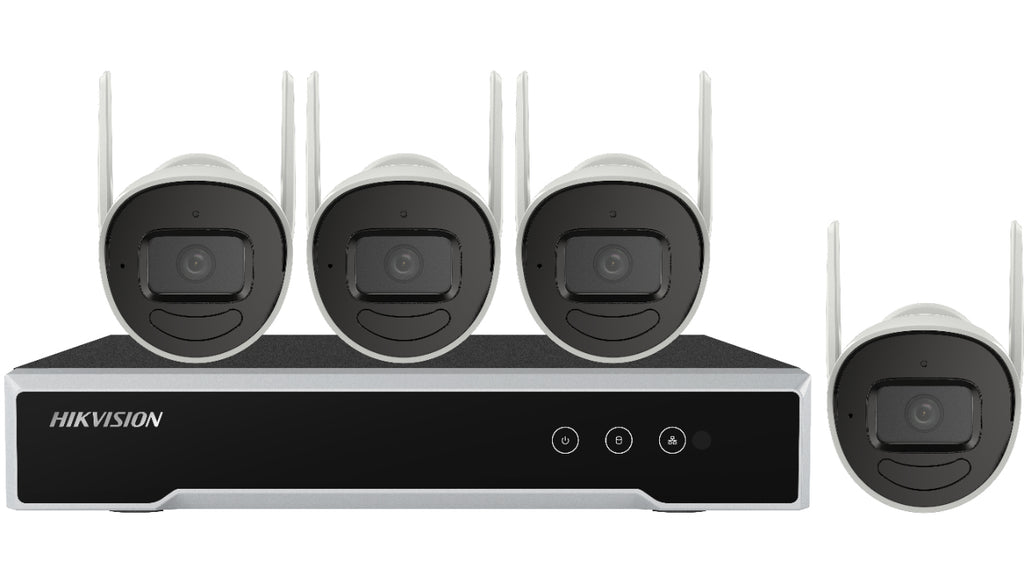 NK42W0H-1T(WD)(D)/EU kit de videovigilancia Inalmbrico y almbrico 4 canales