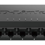 DGS-105GL No administrado Gigabit Ethernet (10/100/1000) Escritorio Negro