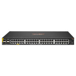 Aruba Networking 6100 48G Class4 PoE 4SFP+ 370W Gestionado L3 Gigabit Ethernet (10/100/1000) Energa sobre Ethernet (PoE) 1U Negro