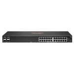 Aruba Networking 6100 24G 4SFP+ Gestionado L3 Gigabit Ethernet (10/100/1000) 1U Negro