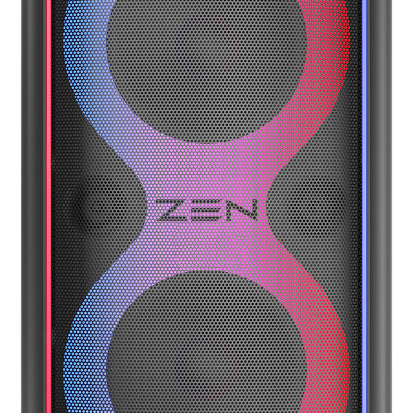 Rings Altavoz para fiestas Negro 95 W