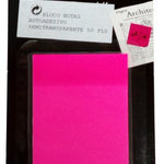 TACO NOTAS ADH. NEON 75X51ROSA 50HOJAS B