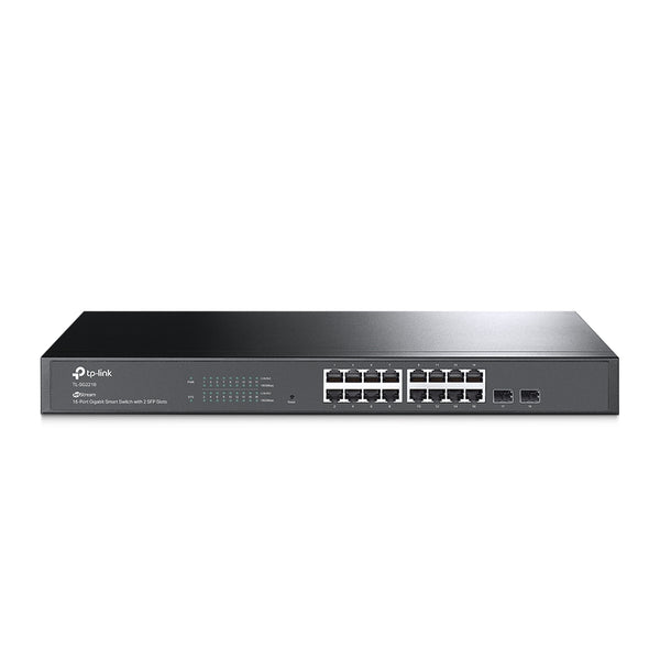 JetStream TL-SG2218 switch Gestionado L2/L2+ Gigabit Ethernet (10/100/1000) 1U Negro