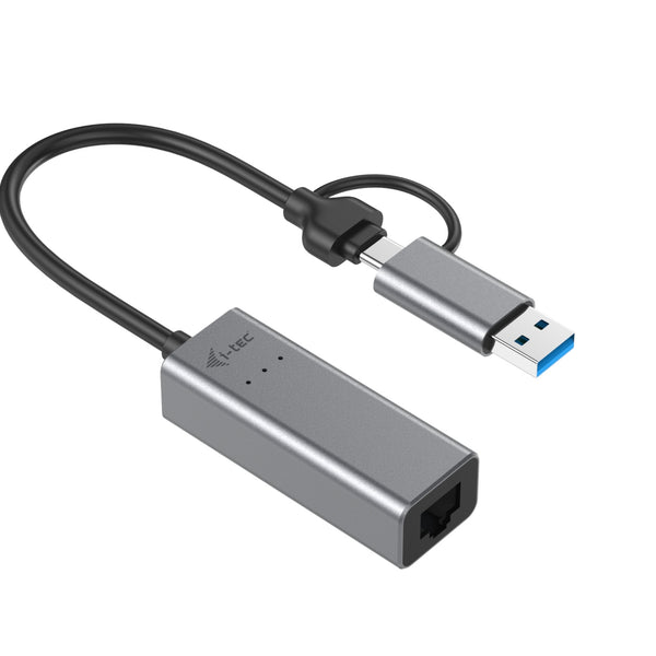 Metal USB-C/USB-A 2.5Gbps Ethernet Adapter