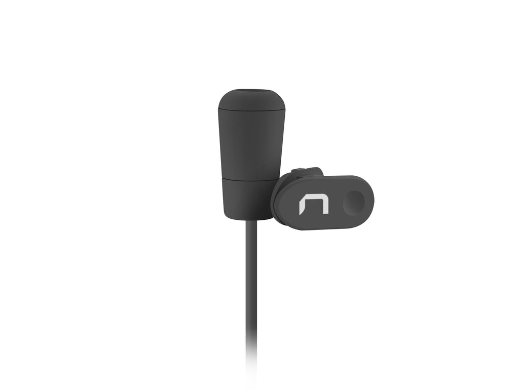 NMI-1351 micrfono Negro Micrfono con pinza de enganche