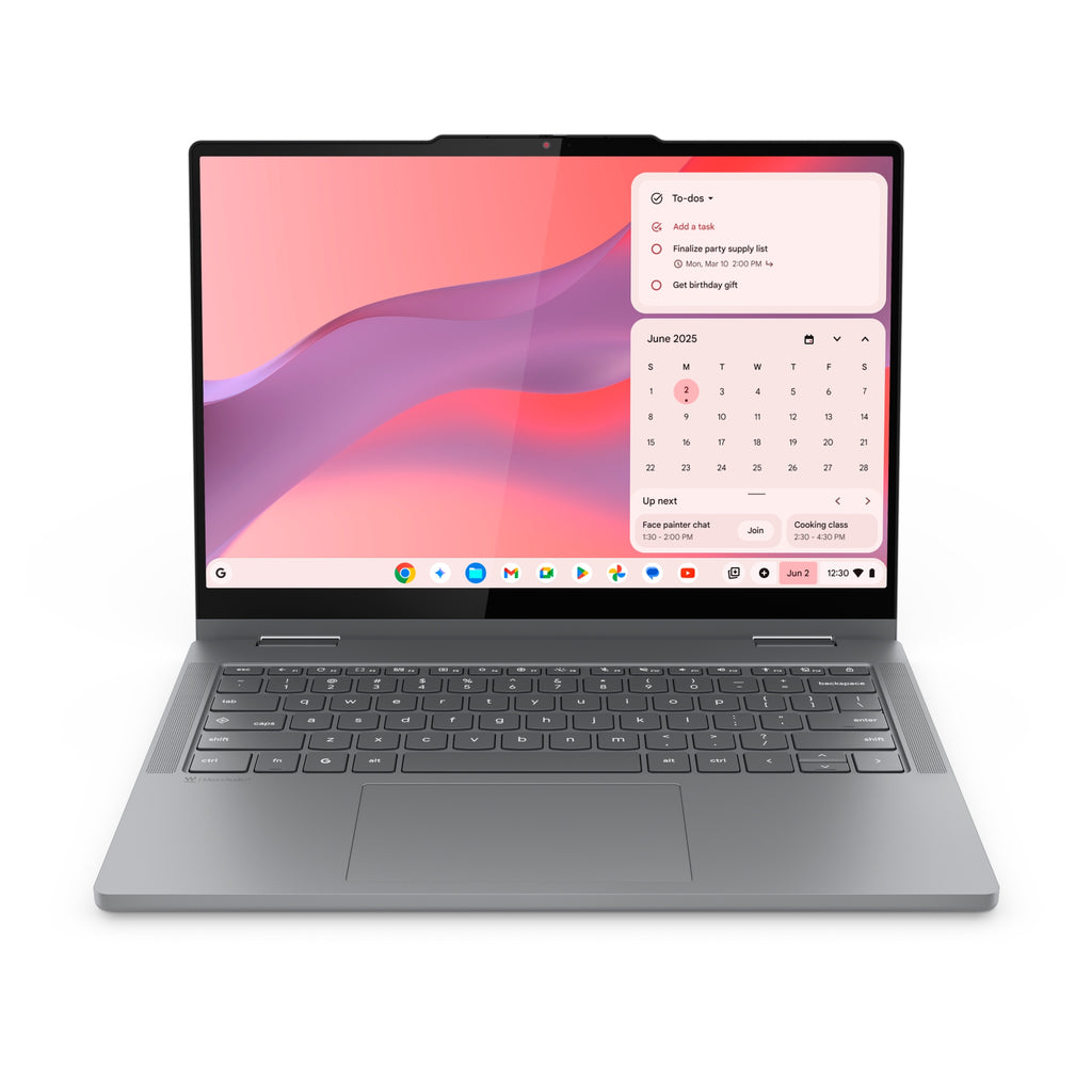 Chrome 2in1 14ITN10 Intel Core 3 N355 Chromebook 35 6 cm (14") Pantalla tctil WUXGA 8 GB LPDDR5-SDRAM 256 GB UFS Wi-Fi 6E (802.11ax) ChromeOS Espaol Gris