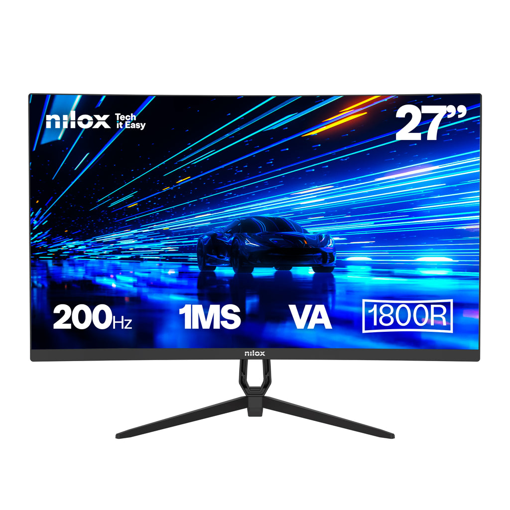 NXM27CRV2001 pantalla para PC 68 6 cm (27") 1920 x 1080 Pixeles Full HD LED Negro