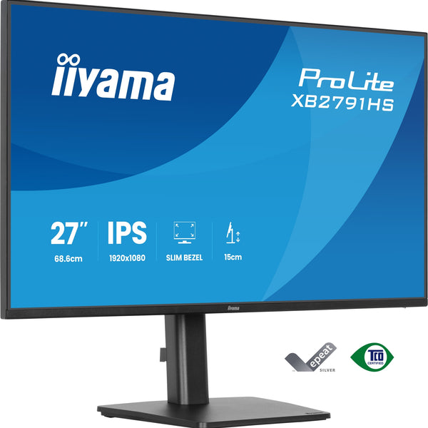 ProLite XB2791HS-B1 pantalla para PC 68 6 cm (27") 1920 x 1080 Pixeles Full HD LED Negro
