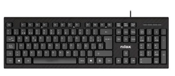 NXKME0011 teclado Ratn incluido Oficina USB Espaol Negro