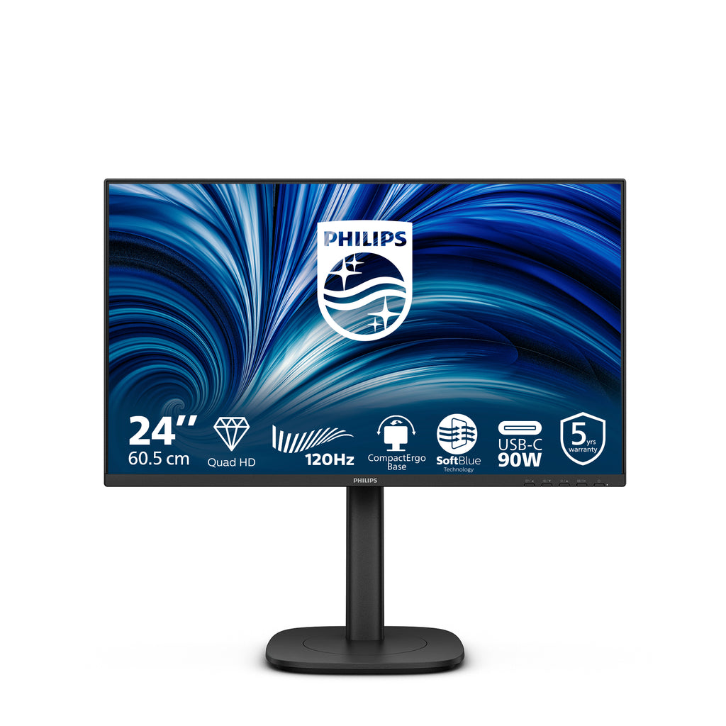 24B2U3601 pantalla para PC 60 5 cm (23.8") 2560 x 1440 Pixeles Quad HD LCD Negro