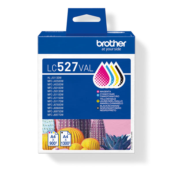 LC527VAL cartucho de tinta 4 pieza(s) Original Negro  Cian  Magenta  Amarillo