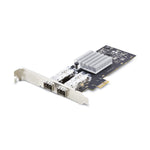 Tarjeta PCIe 2.1x1 de Red de Fibra ptica/Cobre Ethernet 1Gb SFP de 2 Puertos - Chipset Controlador Intel I350-AM2 - Cobre de 1000BASE/Fibra ptica - NIC