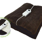EB-162.001A manta elctrica y almohadilla 100 W Marrn  Crema de color Velln