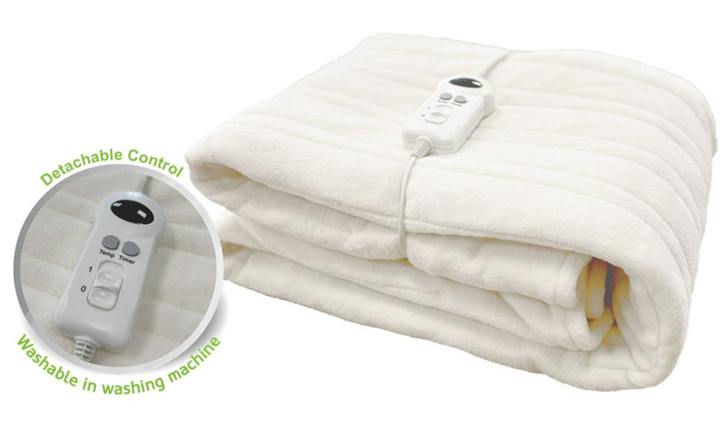 EB-180.002A manta elctrica y almohadilla 120 W Blanco Velln