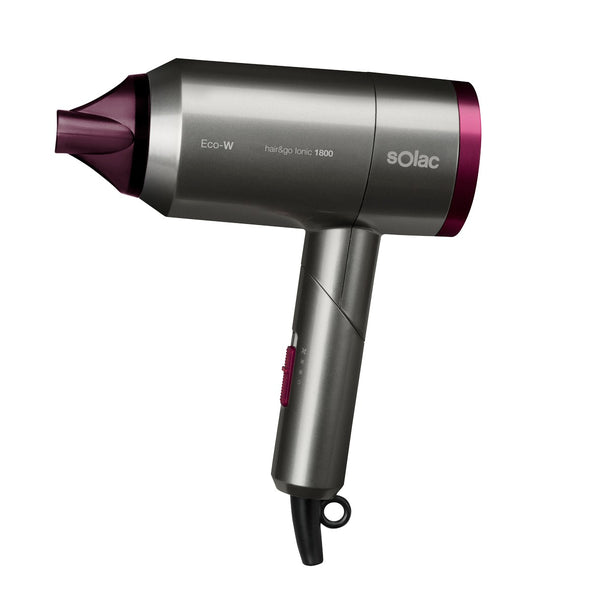 Hair&Go Ionic secador 2000 W Gris  Prpura