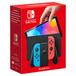 Switch OLED videoconsola porttil 17 8 cm (7") 64 GB Pantalla tctil Wifi Azul  Rojo