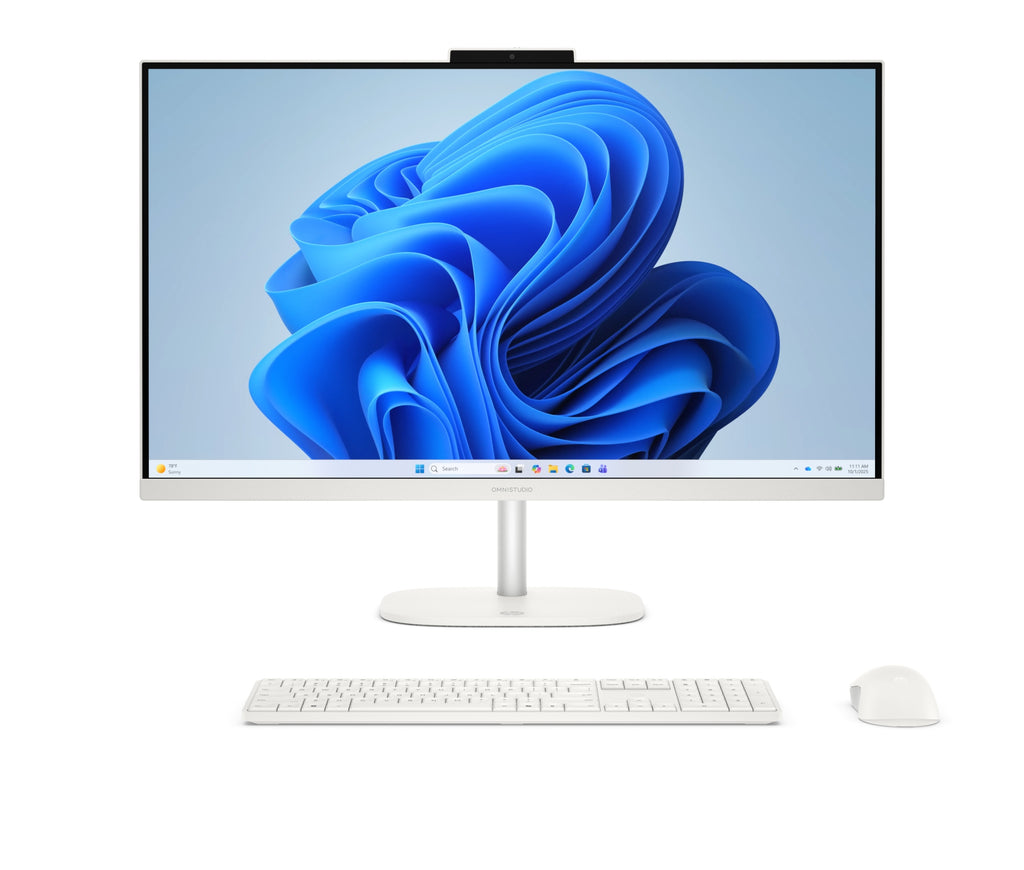 OmniStudio All-in-One Desktop 27-cu0029ns PC Intel Core 7 240H 68 6 cm (27") 1920 x 1080 Pixeles 24 GB DDR5-SDRAM 1 TB SSD Windows 11 Home Wi-Fi 6 (802.11ax) Blanco
