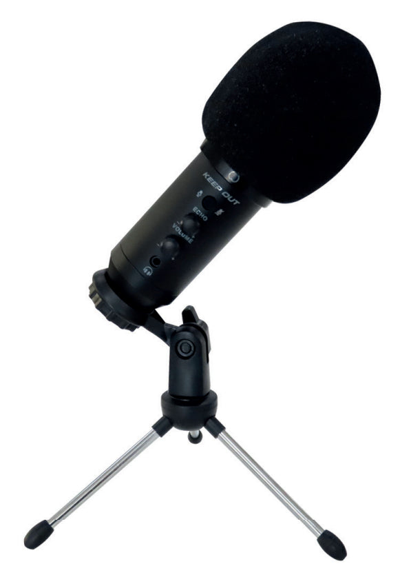 XMICPRO200 micrfono Negro Micrfono de superficie para mesa