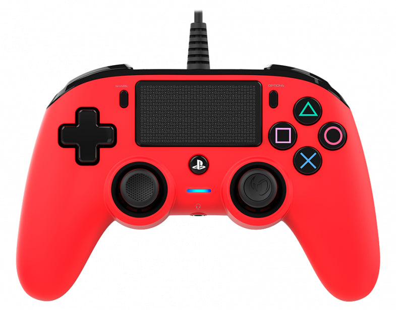 PS4OFCPADRED mando y volante Rojo USB Gamepad Analgico/Digital PC  PlayStation 4