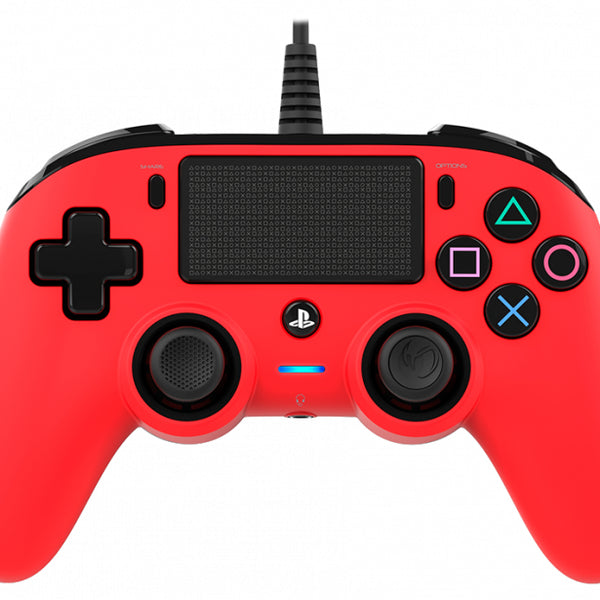 PS4OFCPADRED mando y volante Rojo USB Gamepad Analgico/Digital PC  PlayStation 4