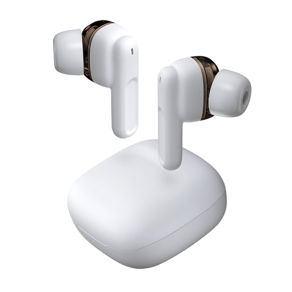 MHIBW Blanco  Auriculares Inalmbricos  Bluetooth 5.1  Micrfono  Dual Driver