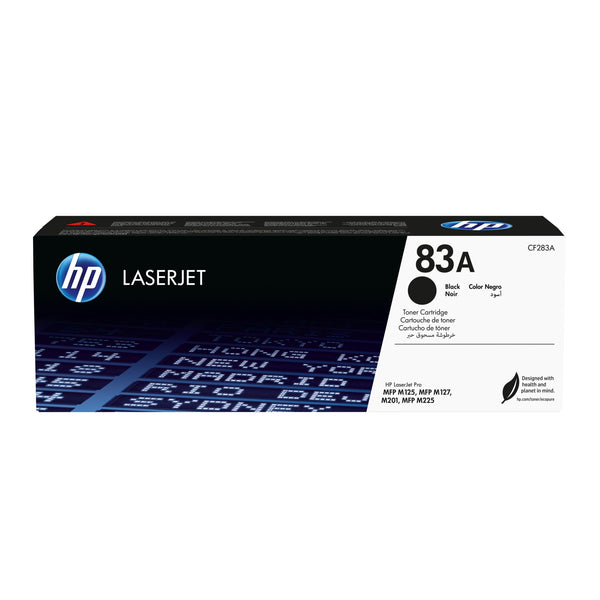 Cartucho de tner original LaserJet 83A negro