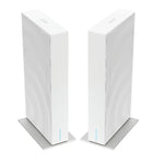 Wave 7  wifi 7 Mesh Router  EU plug  dual pack Dual-band (2.4GHz + 5GHz or 2.4GHz + 6GHz) Wi-Fi 7 (802.11be) 4