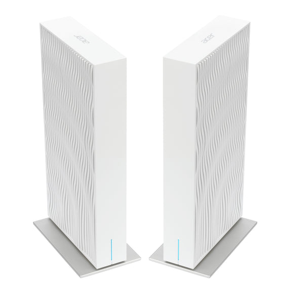 Wave 7  wifi 7 Mesh Router  EU plug  dual pack Dual-band (2.4GHz + 5GHz or 2.4GHz + 6GHz) Wi-Fi 7 (802.11be) 4