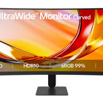 34U601B-B pantalla para PC 86 4 cm (34") 3440 x 1440 Pixeles Dual WQHD LCD Negro