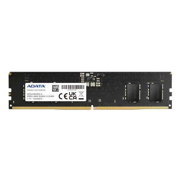 AD5U48008G-S mdulo de memoria 8 GB 1 x 8 GB DDR5 4800 MHz ECC