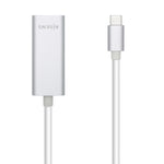 Conversor USB3.1 Gen1 USB-C A Ethernet Gigabit 10/100/1000 Mbps  15 cm