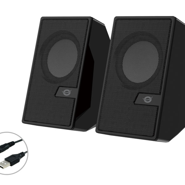 BJORN02B altavoz De 2 vas Negro Inalmbrico y almbrico 6 W