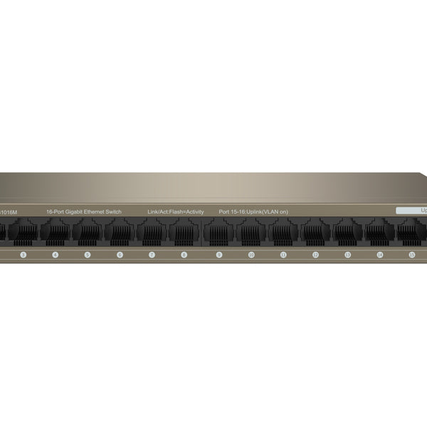 TEG1016M switch No administrado Gigabit Ethernet (10/100/1000)